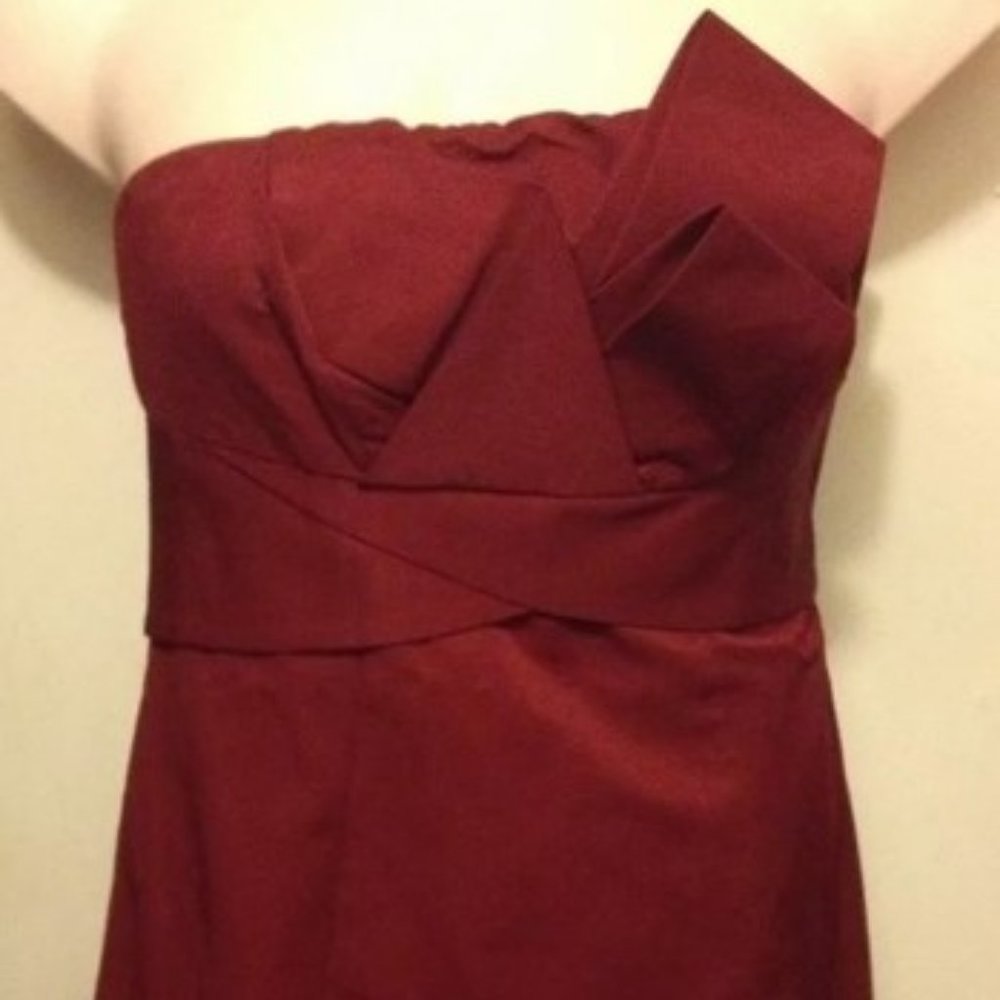 NEW The Limited Event BURGUNDY Cocktail Dress 10
